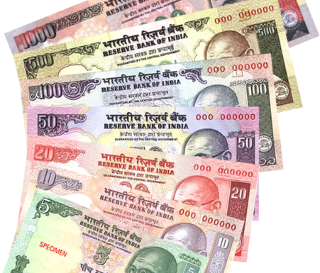 How To Make Money Online Without Investing A Penny - Currency In Present India (451x385), Png Download