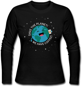"save The Earth" - Hanini68 Women T-shirts Brand New Great (350x350), Png Download