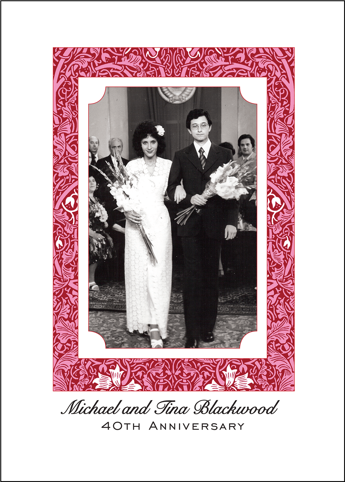 50th Wedding Anniversary Invitations (1660x1660), Png Download