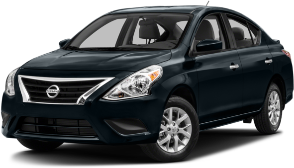 2017 Nissan Versa Sedans Plus Cvtpictures - Subaru Forester 2018 Black (640x480), Png Download