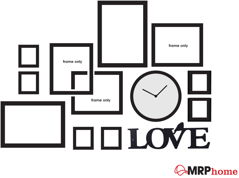 Wall Collage Templates Best Of For - Collage (1000x745), Png Download