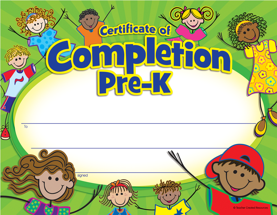 Good Attendance Certificate Templates - Pre K 3 Certificate (900x900), Png Download