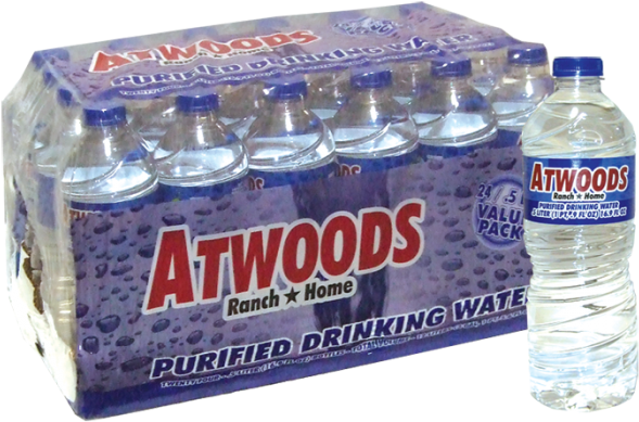 Atwoods 24 Pack Water - Water (700x700), Png Download