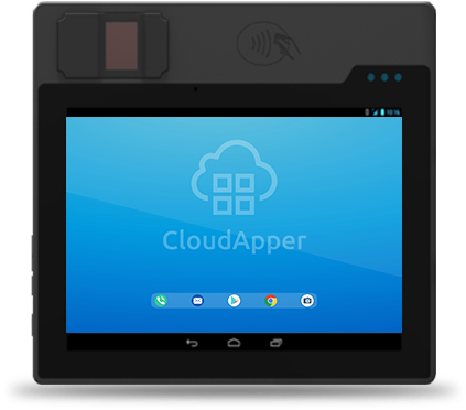 Multitab Portable Biometric - Biometrics (431x430), Png Download