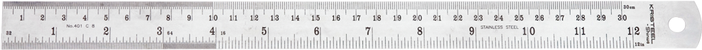 Metric & English - 1 Meter Ruler Png (1000x274), Png Download