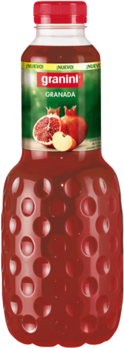 Granini Pomegranate Juice Bottle 1 L - Granini Orange With Pulp (1024x1024), Png Download