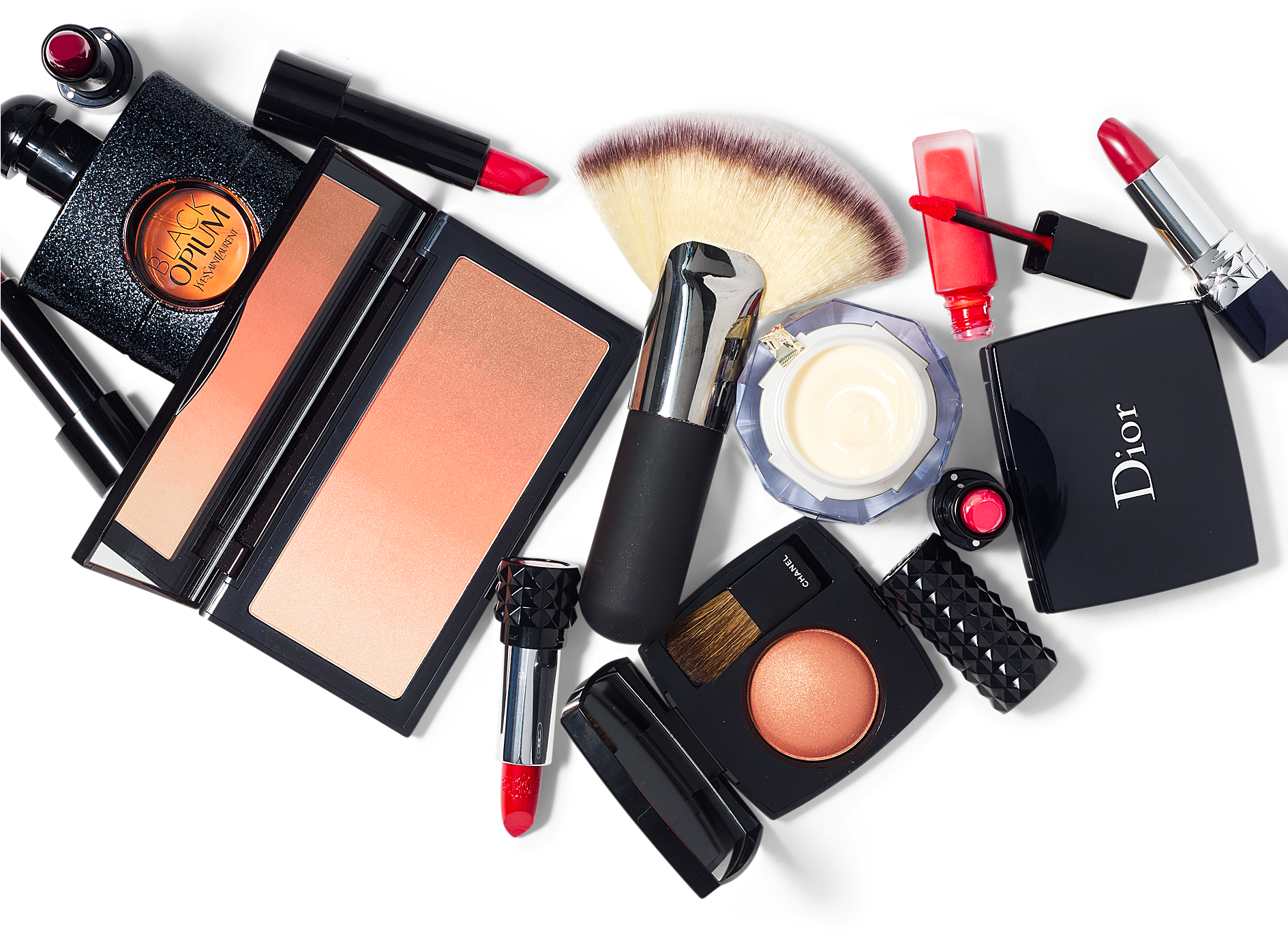 One Woman's Struggle To Streamline Her Beauty Routine - Woman (1888x1416), Png Download