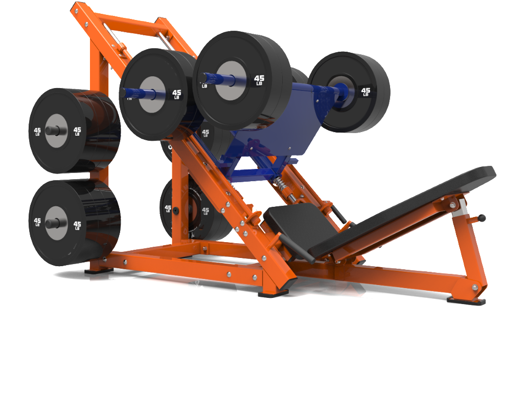 45 Degree Leg Press - Leg Press (1024x1024), Png Download