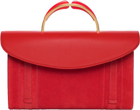 Satchel - Leather (480x612), Png Download