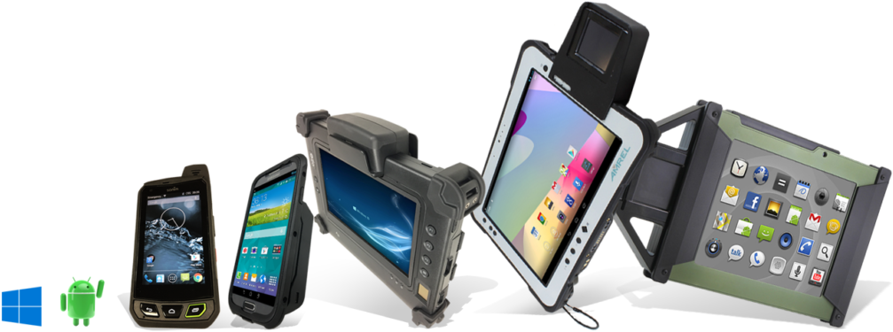 Biometric Tablets & Smartphones Solutions - Sonim Xp7 Smartphone - Black & Yellow (1030x394), Png Download