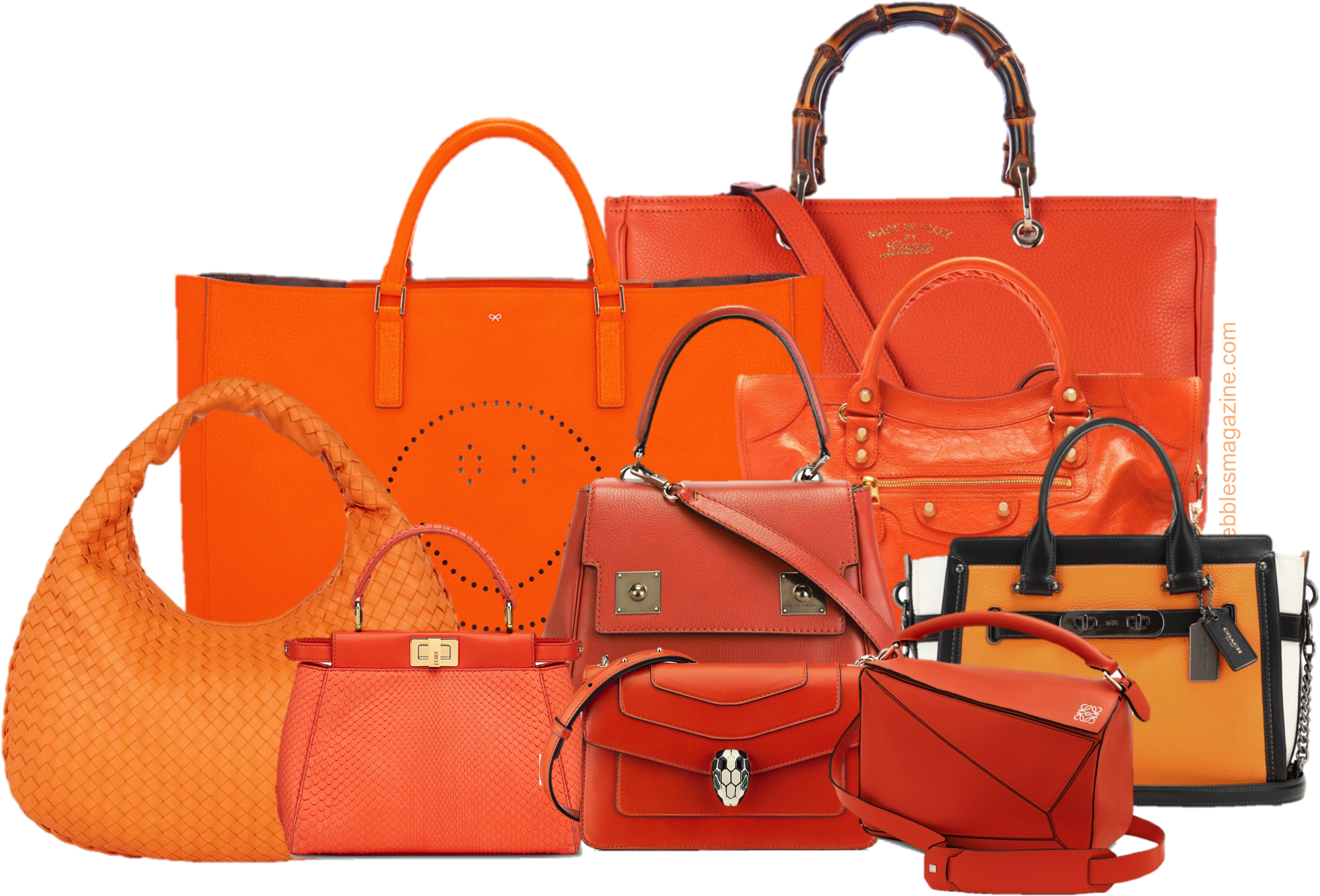 Our Halloween Top Ten Handbags (2273x1849), Png Download