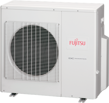 Fujitsu Aotg30lbta4 Multi Head Inverter - Mitsubishi Ac Outdoor Unit (384x384), Png Download