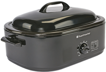 18qt Roaster Oven, Black - Oven (650x650), Png Download