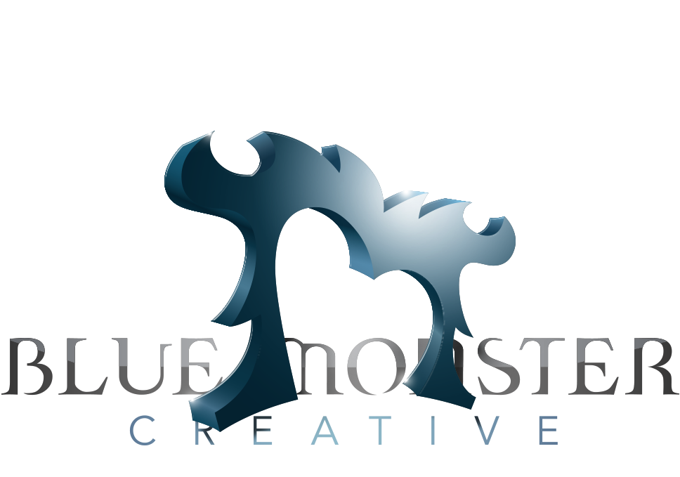 Blue Monster Creative (1200x800), Png Download