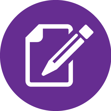 Alumni Registration - Register Icon Circle (387x387), Png Download