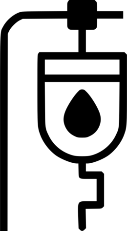 Treatment Icon Png White (260x474), Png Download