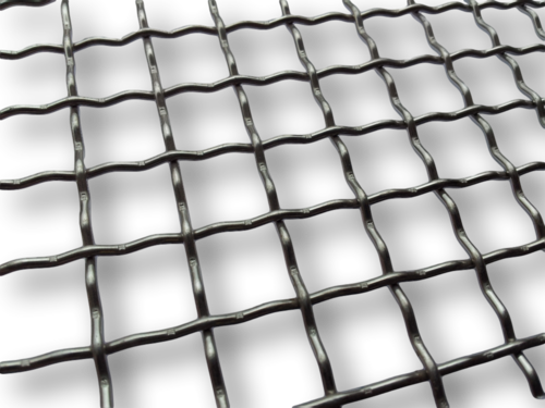 Woven Wire Mesh (500x375), Png Download
