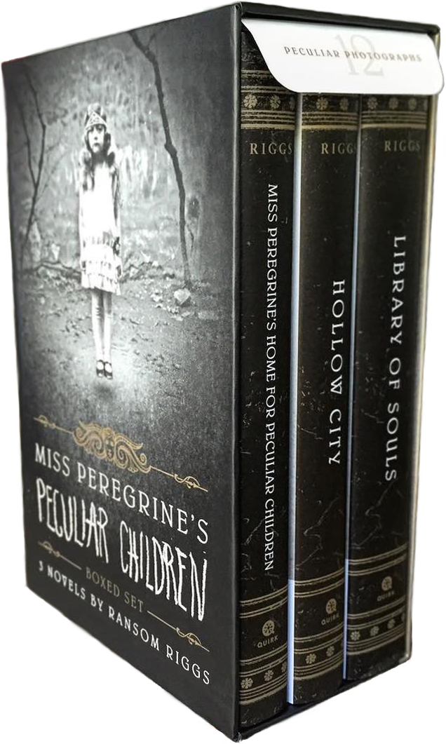 Miss Peregrine's Peculiar Children Box Set - Miss Peregrine's Peculiar Children Boxed Set (636x1061), Png Download