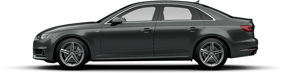 A4 Saloon - Chevy Sonic 2018 Red (952x384), Png Download