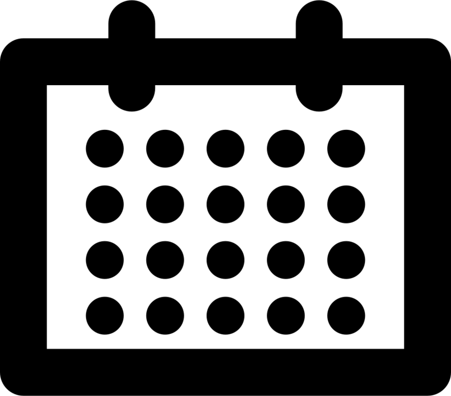 Calendar Clipart Calendar Month Time - Icone Mensal (900x790), Png Download