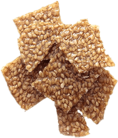 Sesame Seed Nougatine - Sesame (640x597), Png Download