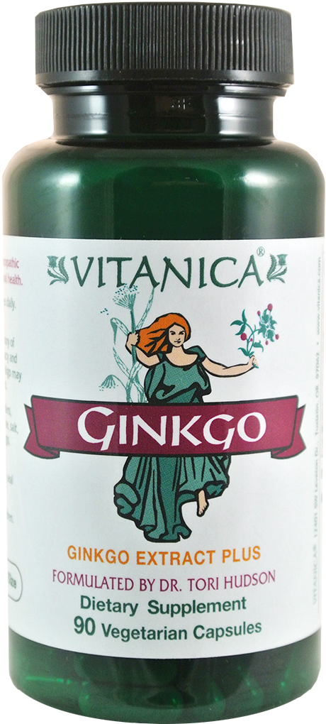 Ginkgo ~ Ginkgo Extract Plus ~ 90 Capsules - Vitanica Maternal Symmetry , Ob Multivitamin, 180 Vegetarian (600x1099), Png Download