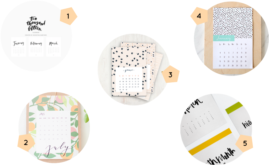 10 Free Calendar Designs - Circle (900x600), Png Download