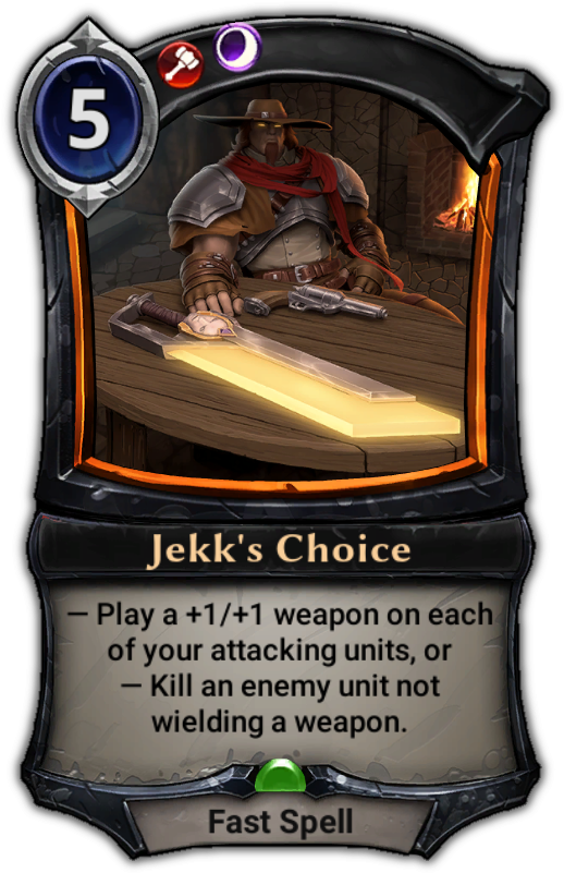 Jekk's Choice - Cirso's Cleaver (529x801), Png Download
