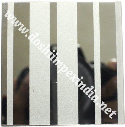 Stainless Steel Etching Silver Mirror Sheets - Silver (500x500), Png Download