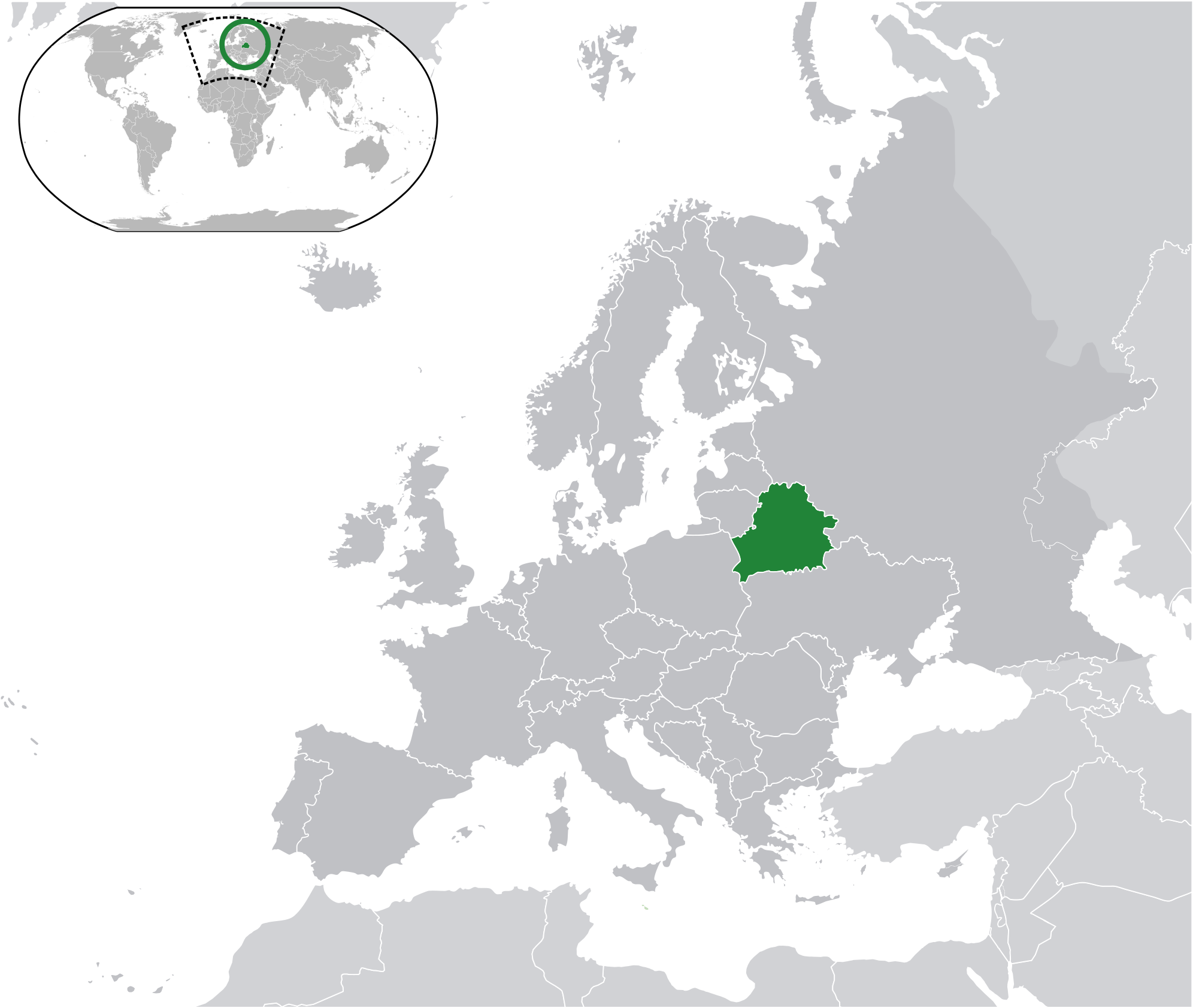 Belarus Map - Bielorussie Carte Du Monde (2000x1682), Png Download