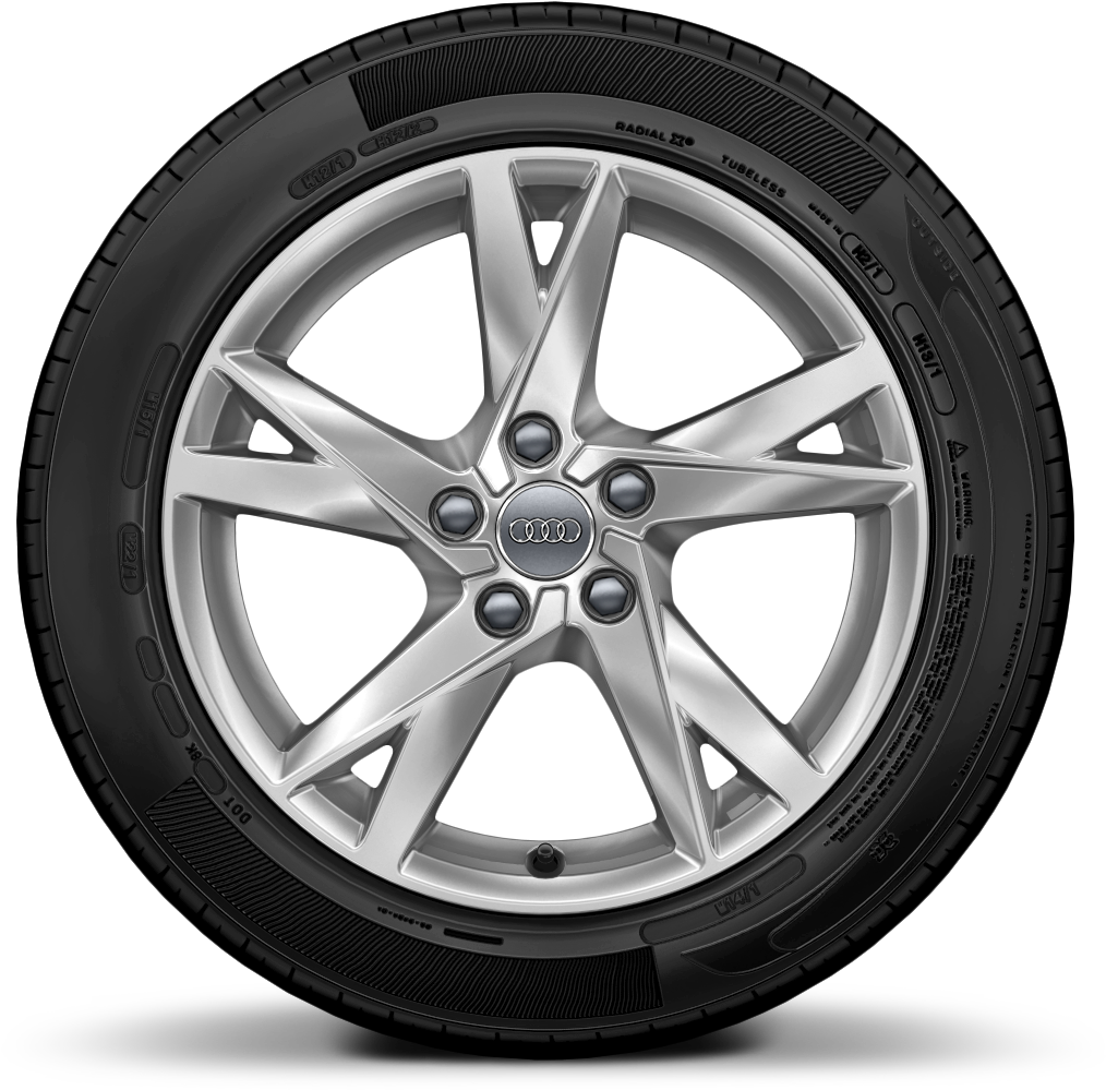 5 Spoke Y Design Wheels - Car Tyre (1080x1080), Png Download
