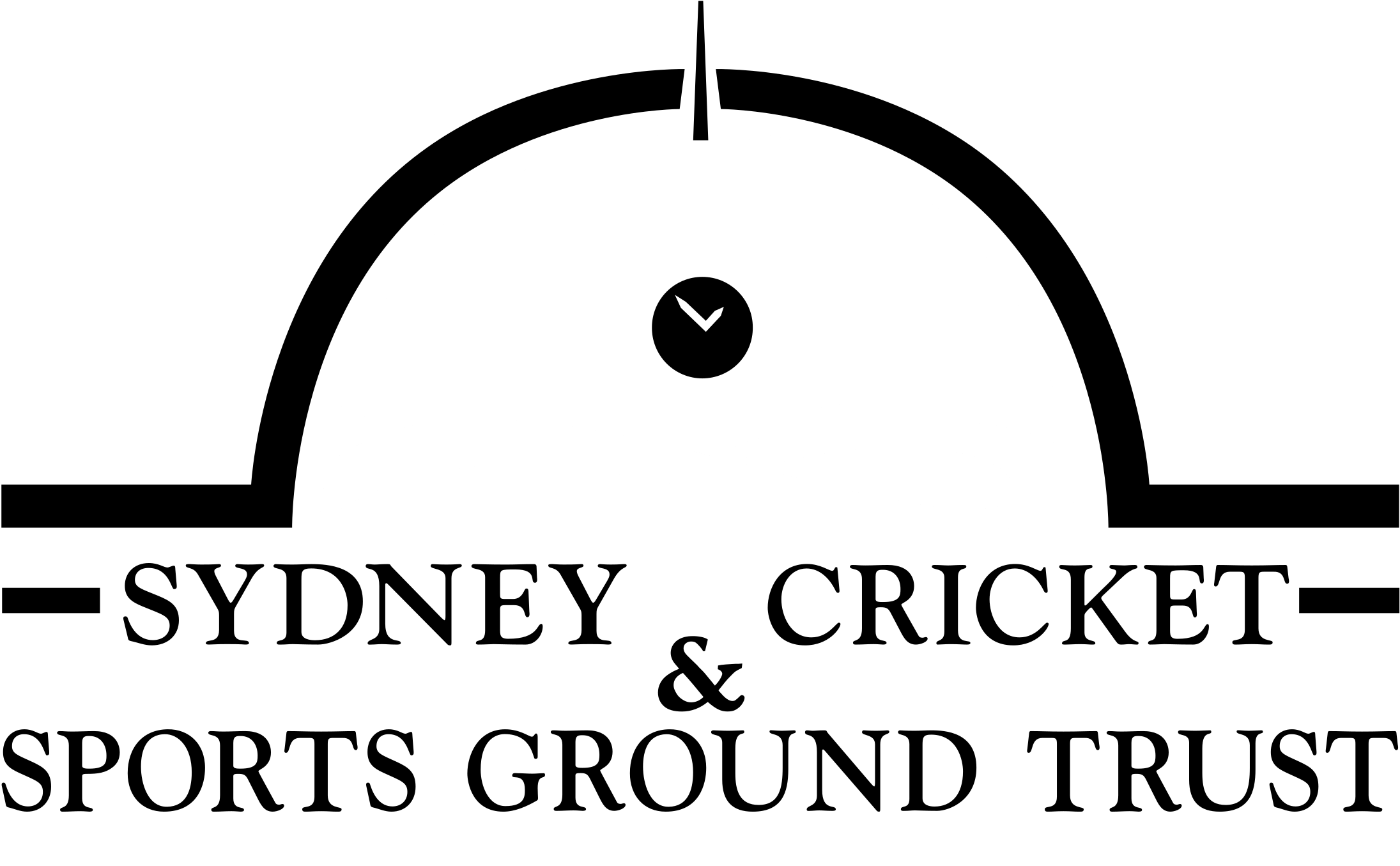 Sydney Cricket & Sports Ground Trust Logo Black And - Sydney Cricket And Sports Ground Trust (2400x2400), Png Download