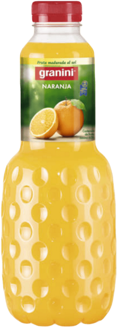 Granini Orange Juice Bottle 1 L - Granini Guava (1024x1024), Png Download