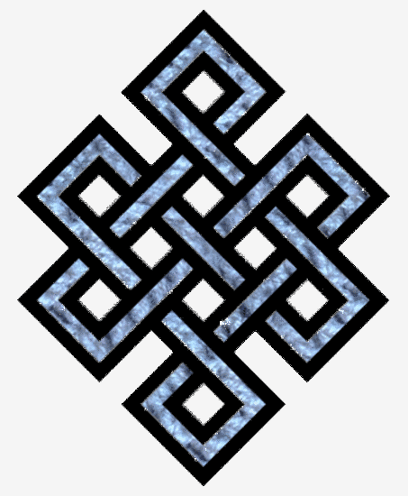 One Of The Eight Auspicious Symbols, The Śrīvatsa Is - Rodrigo Y Gabriela Live In France (453x550), Png Download