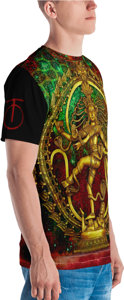 Vivid Nataraja - Marine Corps American Flag Shirt - Us Flag Shirt - (1000x1000), Png Download