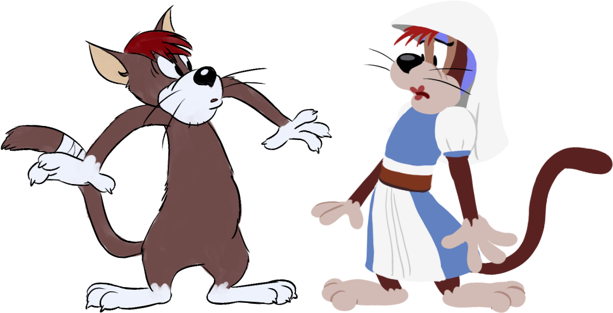 Tom And Jerry Meathead - Tom And Jerry Modern (1212x619), Png Download