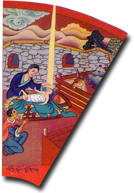 The Birth Of Jesus - Jesus (400x400), Png Download