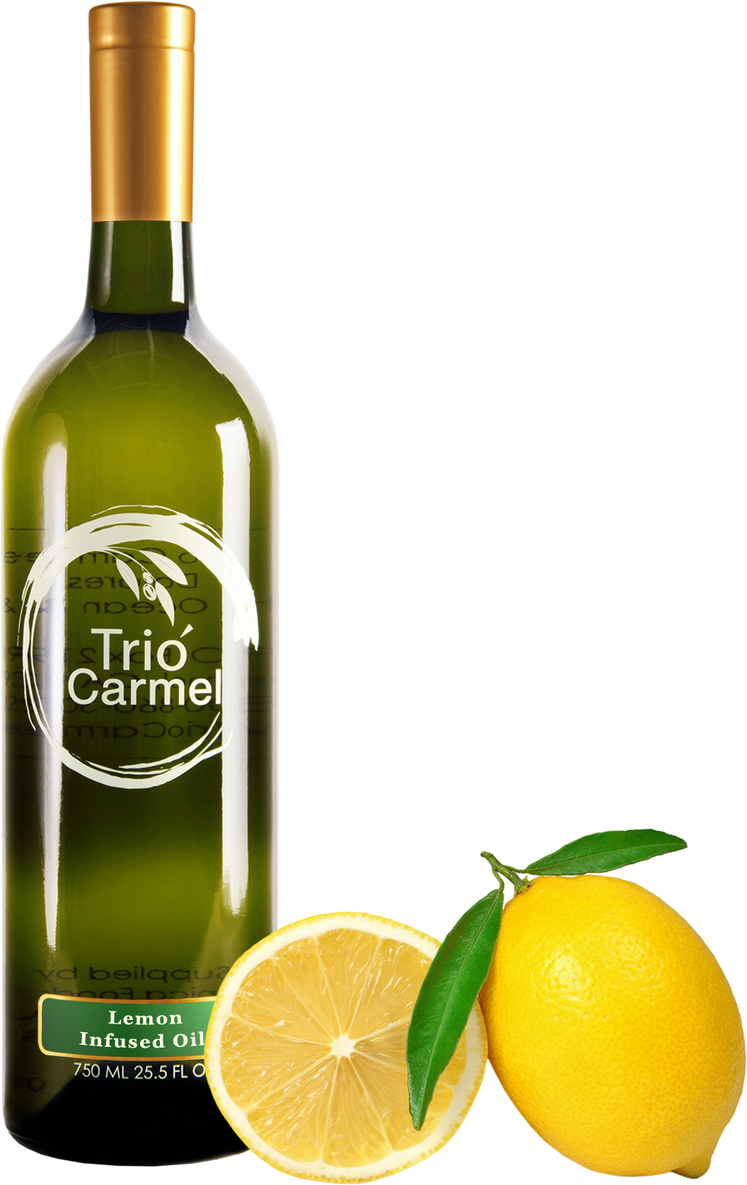 Lemon Whole Fruit Fused Olive Oil - Olive Oil (2400x1800), Png Download