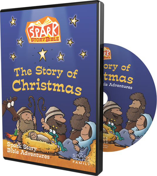 The Story Of Christmas - Sparkhouse Family The Story Of Christmas: Spark Story (536x600), Png Download