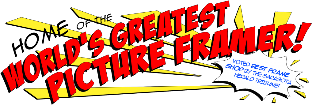 Sarasota Frame Shop - Graphic Design (1024x345), Png Download