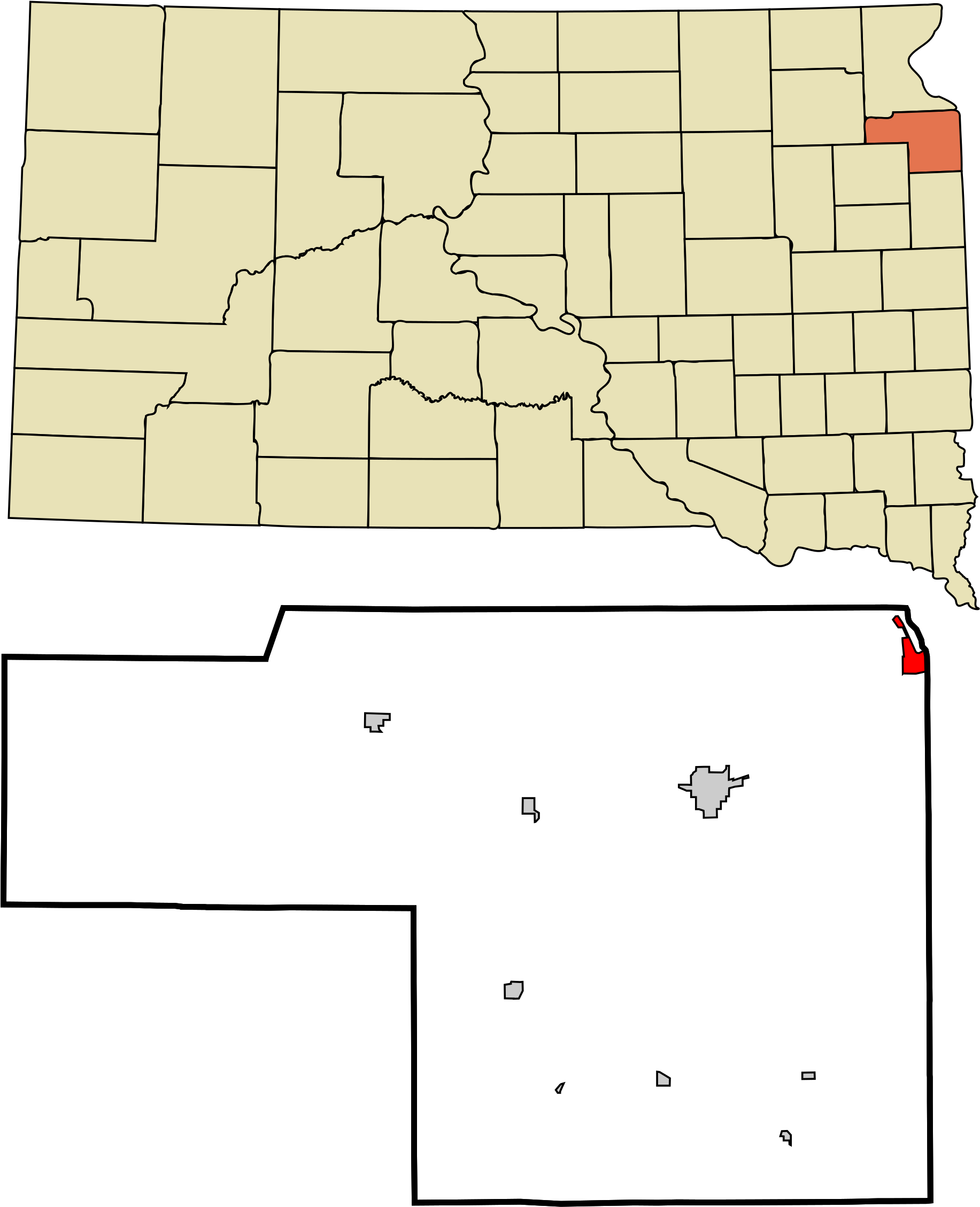 South Dakota (1200x1418), Png Download