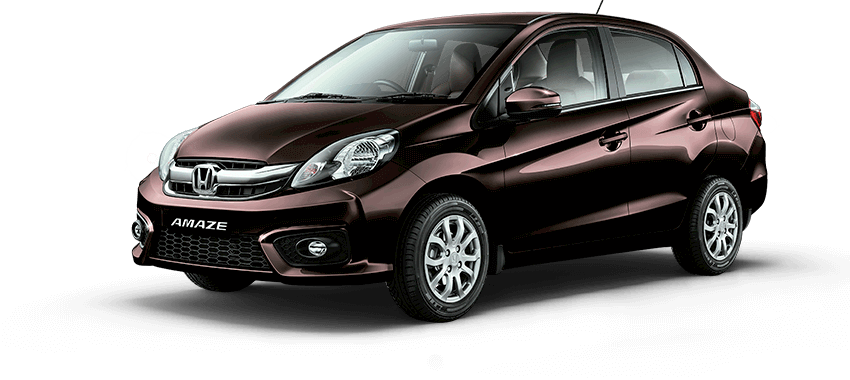 Brown Honda Amaze - Honda Amaze Brown Colour (850x380), Png Download
