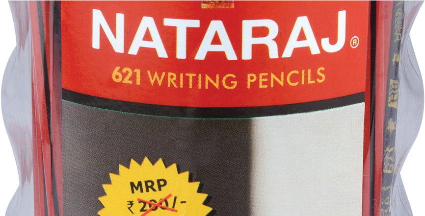 621 Pencils Jar - Label (1200x440), Png Download
