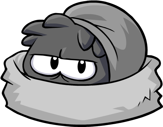 Bed - Club Penguin Fiesta De Puffles (579x448), Png Download
