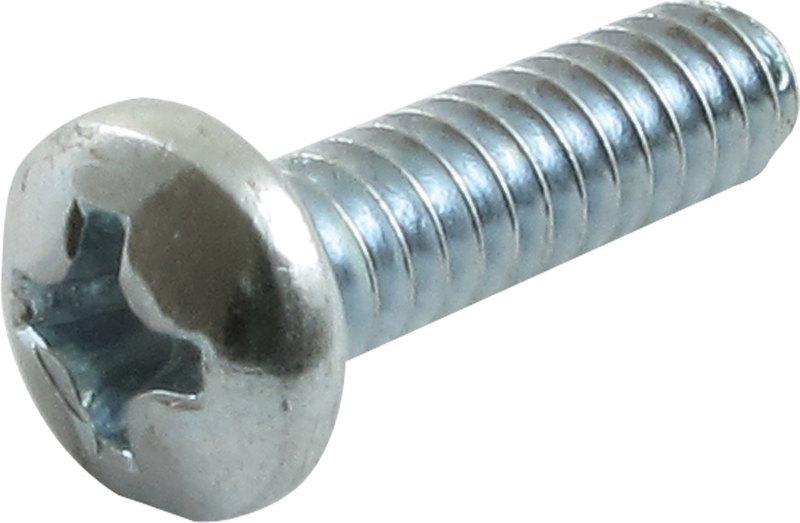 6/32, Phillips, Pan Head, Machine, Zinc - Pan Phillips Head Screw (800x523), Png Download
