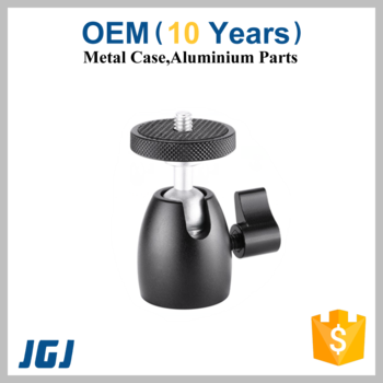 Aluminum And Stainless Steel 1/4&quot - Neewer Mini Ball Head With Lock And Hot Shoe Adapter (350x350), Png Download