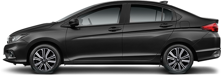 Crystal Black Pearl - Honda City (713x242), Png Download