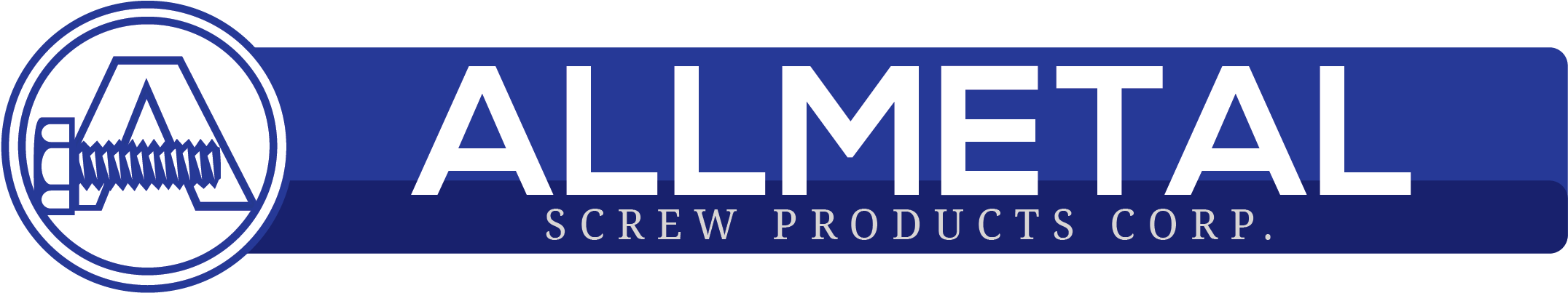 Allmetal Screw Products Corp - Fastener (2294x513), Png Download