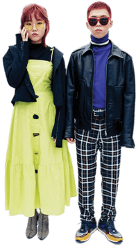 Akdong Musician Fashion Shoot - Akdong Musician (400x400), Png Download