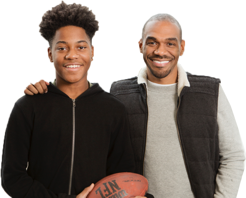 At Big Brothers Big Sisters Of Metro Atlanta, We Work - Atlanta (809x651), Png Download